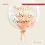 🎉 Happy 30th Anniversary Bubble Balloon in Dubai! 🎉