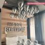 🎈 Silver Theme Birthday Decor in Dubai! 🎈