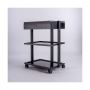 Black Beauty Trolley With Drawer | PJS Beauty Salon Equipmen