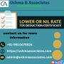 Lower/NIL TDS deduction certificate Lower/NIL TDS deduction certificate