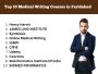 Top 10 Medical Writing Courses in Faridabad 