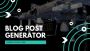 Free ai blog post Generator - AI To Write Blog Posts