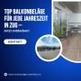 Top Balkonbeläge für jede Jahreszeit in Zug – Jetzt entdecke