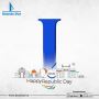 Create Unique Republic Day Greetings with Alphabet Templates