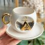 Coffee Cups With Letters