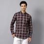 Dark Grey Shirt for Men - Stylish Check Shirts Collection