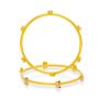 Buy Tiny Cute Infant Gold Bangles Online | CMR Jewellery