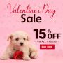 📣Hurry up! Save up to 15% off on this valentine 