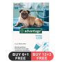 Advantage Medium Dogs 11-20lbs (Aqua)