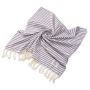 Horizontal Stripe Purple with Bag