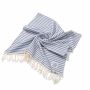 Horizontal Stripe Blue with Bag Horizontal Stripe Blue with Bag