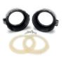 2″ Spa Hot Tub Heater Split Nut Union Amp O-Ring Gasket Pair