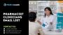 Obtain Pharmacist Clinicians Email List from MedicoLeads