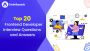 Top 20 Frontend Developer Interview Questions and Answers