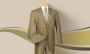 Stylish and Durable Men's Sharkskin Suit for Every Occasion