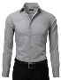 Perfectly Tailored Men's Slim Fit Dress Shirts