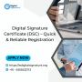 Digital Signature Certificate (DSC) – Quick & Reliable Regis