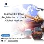Instant IEC Code Registration – Unlock Global Markets