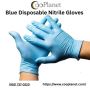 Blue Disposable Nitrile Gloves High Strength Blue Disposable Nitrile Gloves High Strength