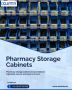 Durable Pharmacy Storage Cabinets For Medical Use