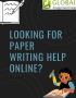 Looking for Paper Help service in USA?
