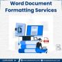 Best Word Document Formatting Services in India