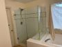 Frameless shower door repair