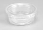 1.5oz Clear or Black Pet Plastic Sauce Cup