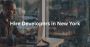 Hire Top Developers In New York