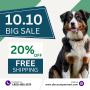 10.10 Sale: 20% Off Sitewide + Free Shipping-DiscountPetMart