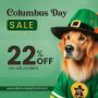 Columbus Day: 22% Off Everything + Free Shipping