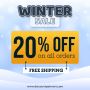 Snow Much to Love: 20% Off Winter Sale + Free Shipping 