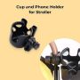 Cup and Phone Holder for Stroller Cup and Phone Holder for Stroller