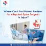 Where Can I Find Patient Reviews for a Reputed Spine Surgeon