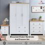 Stylish Wardrobe and Drawers Set – Shop at Dream Home Store 