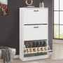3-Door Slim Shoe Cabinet for the Hallway! 3-Door Slim Shoe Cabinet for the Hallway!