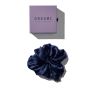 Dreami Boutique Oversized Navy Blue Hair Scrunchie For Class