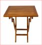 The DAG, Teak Folding Table (Fully Assembled) The DAG, Teak Folding Table (Fully Assembled)