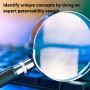 Identify unique concepts by doing an expert patentability se