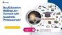 Education Industry Email Database – 100% Verified Contacts!