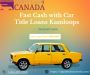 Fast Cash with Car Title Loans Kamloops Fast Cash with Car Title Loans Kamloops