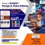 Master Graphic Design & Video Editing with Industry-Focused 