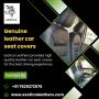 Genuine leather car seat covers | Leather upholstery 