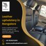 Leather upholstery in Bangalore | Genuine leather car seat 