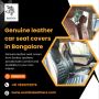 Genuine leather car seat covers in Bangalore |Car seat cover