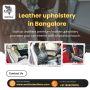 Leather upholstery in Bangalore | Car seat cover manufacture