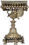 Large Peacock Pedestal with Dangling Ghungroos