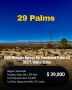 Prime Land in Twentynine Palms, California for Sale