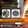 Premium Ferro Titanium Powder & Scrap from Top Producers!