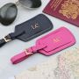 Travel in Style with Personalized Initial Luggage Tags
